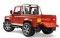Auto LAND ROVER PICK UP terenní červené