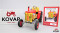 Traktor ZETOR SPZ KVP červený KOVAP 038120 C