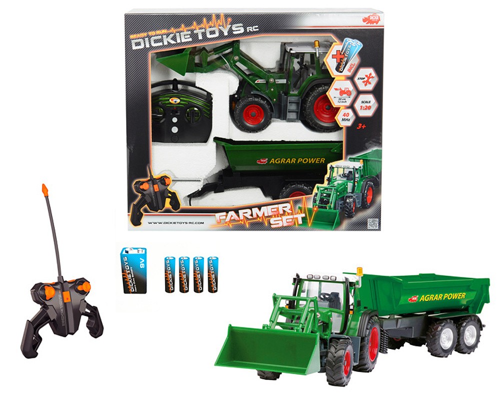 dickie toys fendt farmer set