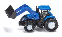 SIKU 1355 Traktor NEW HOLLAND s čelním nakladačem