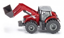 SIKU 1985 Traktor MASSEY FERGUSON 8690 s čelním nakladačem 1:50