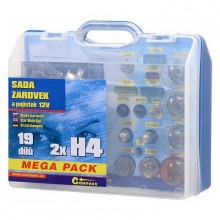 Sada žárovek UNIVERSAL MEGA 12V /H4 + H4