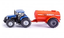 SIKU 1945 Traktor NEW HOLLAND T9.560 s cisternou ABBEY 1:50