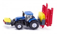 SIKU 1799 Traktor NEW HOLLAND s neseným postřikovačem 1:87