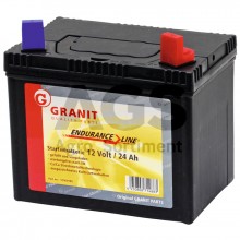 Baterie startovací GRANIT 12V/24 Ah 230 EN(A) bezúdržbová