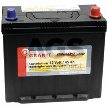 Baterie startovací GRANIT 12V/45 Ah 370 EN(A) bezúdržbová
