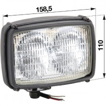 Světlomet pracovní halogenový PR NEOLITE 2 x 12V/H3