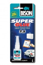 Lepidlo BISON SUPER GLUE PROFFESIONAL vteřinové 7,5ml