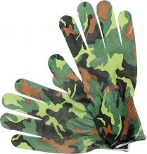 Rukavice pracovní FLO GARDEN army camuflage