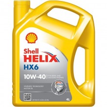 Olej SHELL HELIX HX6 motorový 10W-40 4L