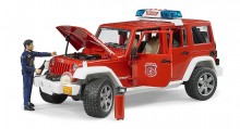 Auto JEEP WRANGLER HASIČI BRUDER 02528 s figurkou WORLD