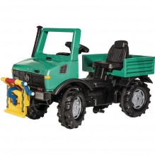 Dětské šlapací auto UNIMOG s navijákem ROLLY TOYS 038206