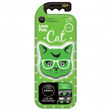 Osvěžovač AROMA CAR CAT fancy green