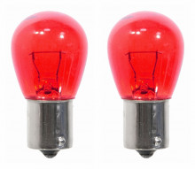 COMPASS Žárovka 12V P21/5W BaY15d RED dvouvlákonová blister