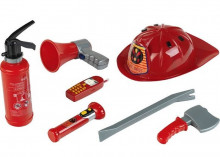 Hasičská dětská výzbroj s helmou KLEIN 8967