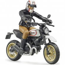 BRUDER 63051 Figurka motorkář SCRAMBLER DUCATI BWORLD