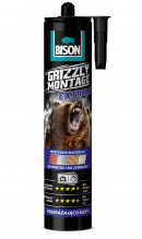 Lepidlo montážní BISON GRIZZLY MONTAGE EXTREME WHITE 435g