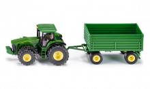 SIKU 1953 Traktor JOHN DEERE 8430 s přívěsem 1:50