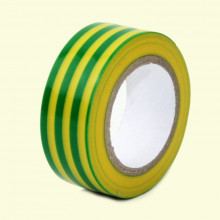 Páska izolační PVC 19 mm x 33 m zelenožlutá