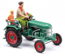 BUSCH 40071 Traktor KRAMER KL 11 zelený 1:87