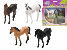 Figurky koníci sada 4 ks KIDS GLOBE HORSES 640085 1:32