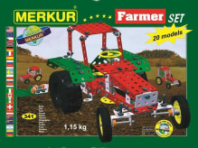 Stavebnice MERKUR 3321 FARMER SET 341 ks