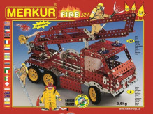 Stavebnice MERKUR 3314 FIRE SET 708 ks