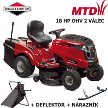 Zahradní traktor MTD LE 180/92 HYDRO + deflektor + nárazník
