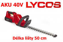 Nůžky na živý plot akumulátorové WOLF-Garten 40V LYCOS 40/500H 50 cm