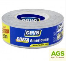 Páska izolační Express Tape CEYS 50 mm x 50 m stříbrná