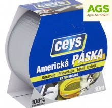 Páska izolační Express Tape CEYS 50 mm x 10 m stříbrná