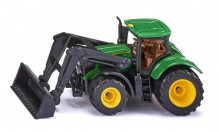 SIKU 1395 Traktor JOHN DEERE s čelním nakladačem