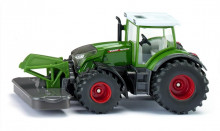 SIKU 2000 Traktor FENDT 942 VARIO s čelní sekačkou 1:50