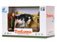 Zvířátka FARMA ZOOLANDIA 6 ks býk