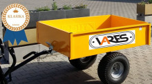 Vozík přívěsný VARES TR 220S POZINK PLUS pneu 18 x 8,50-8 žlutý