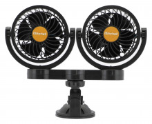 Ventilátor 24V MITCHELL DUO 108 mm na lepící pásky