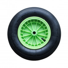 Kolo s pneu KH LIVEX 4,00 x 8 světle zelená