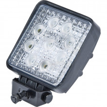 Světlomet diodový pracovní hranatý LED 12/24V