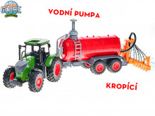 Traktor s cisternou KIDS GLOBE FARMING 540521 1:24