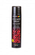 Cockpit spray MOTIP 600 ml brusinka