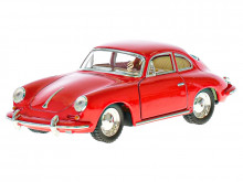 Auto Porsche 356B Carrera KINSMART červené