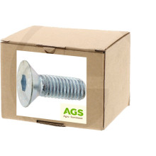 Šroub zápustný imbus M12 x 30 G10.9 DIN 7991 25ks