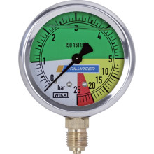Manometr MPa 2,5 olej 63 mm spodní vývod 1/4