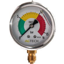 Manometr MPa 1,6 olej 63 mm spodní vývod 1/4