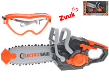 Dětská motorová pila ELECTRIC SAW s brýlemi