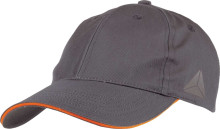 DELTAPLUS VERONA Čepice kšiltovka šedá velikost univerzální