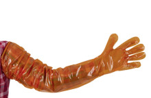 Rukavice jednorázové veterinární KERBL VETBASIC 100ks velikost UNIVERSAL