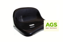 Sedačka UNIVERSAL plastová vysoká černá