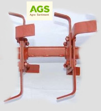 Kypřící ústrojí VARI AKY 358 pravoúhlé nože záběr 25 cm kompletní