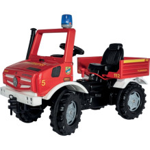 ROLLY TOYS UNIMOG Dětské šlapací auto požární s řazením